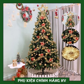 Cây thông noel cao 1M5, 1M8, 2M, 2M4 trang trí giáng sinh cho nhà cửa, phòng khách, phòng ngủ hàng Việt Nam chất lượng