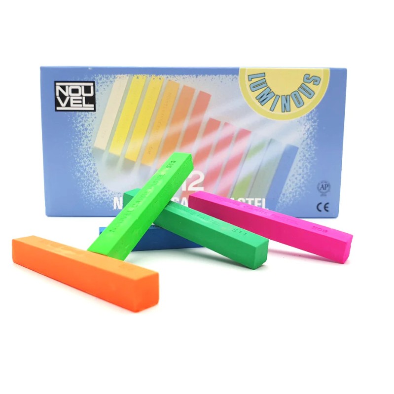 Phấn Tiên Nouvel Carre Pastel, bộ A-12 màu Luminous, SKU:NCT12L