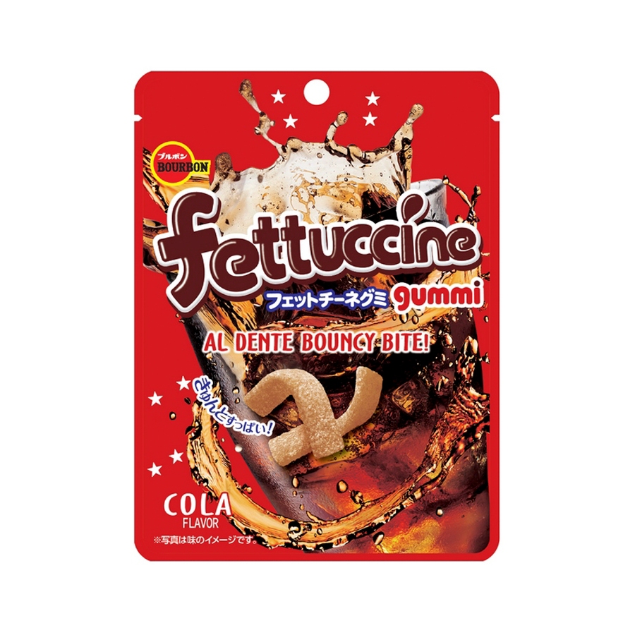 Kẹo dẻo Bourbon Fettuccine gummi nhiều vị 50g