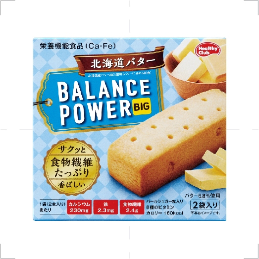Bánh quy dinh dưỡng bổ sung Ca-Fe Balance Power BIG hộp 4 cái