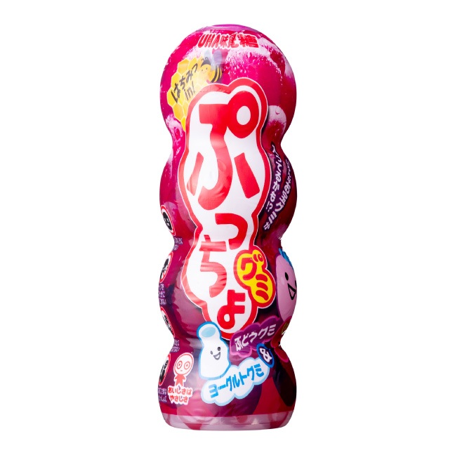 Kẹo dẻo UHA Puccho vị soda và nho 40g