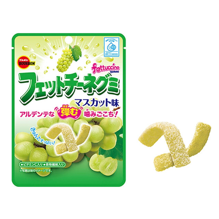 Kẹo dẻo Bourbon Fettuccine gummi nhiều vị 50g