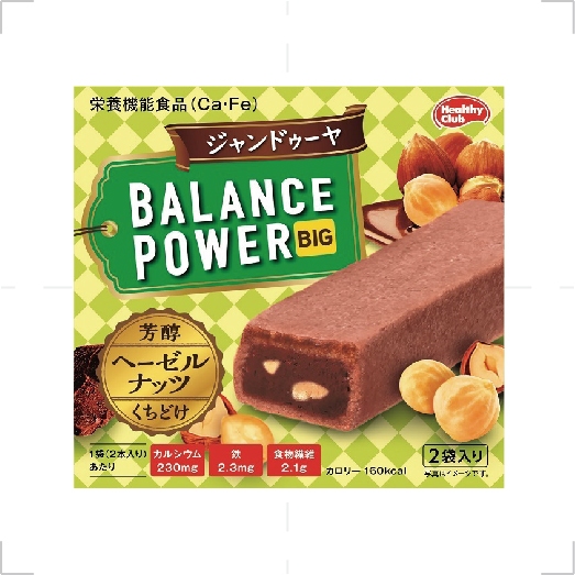 Bánh quy dinh dưỡng bổ sung Ca-Fe Balance Power BIG hộp 4 cái
