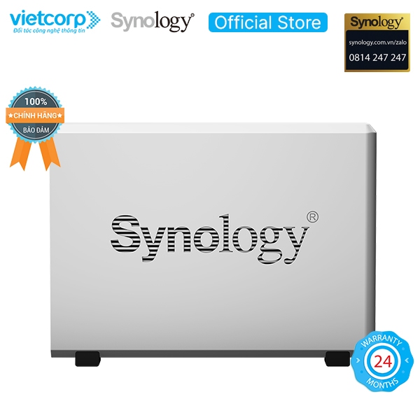 Thiết bị lưu trữ mạng NAS Synology DS120j - Hàng Chính Hãng