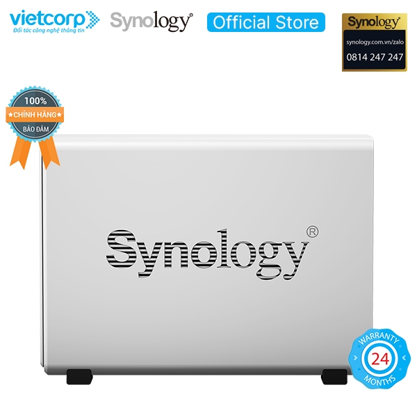 Thiết bị lưu trữ mạng NAS Synology DS120j - Hàng Chính Hãng