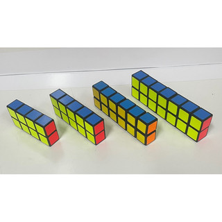 Rubik biến thể 1 tầng 1x2x4 - 1x2x5 - 1x2x6 -1x2x7