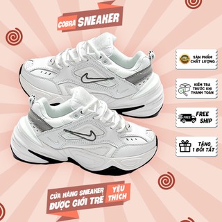 Giày thể thao nam nữ m2k gót ghi - cobra sneaker