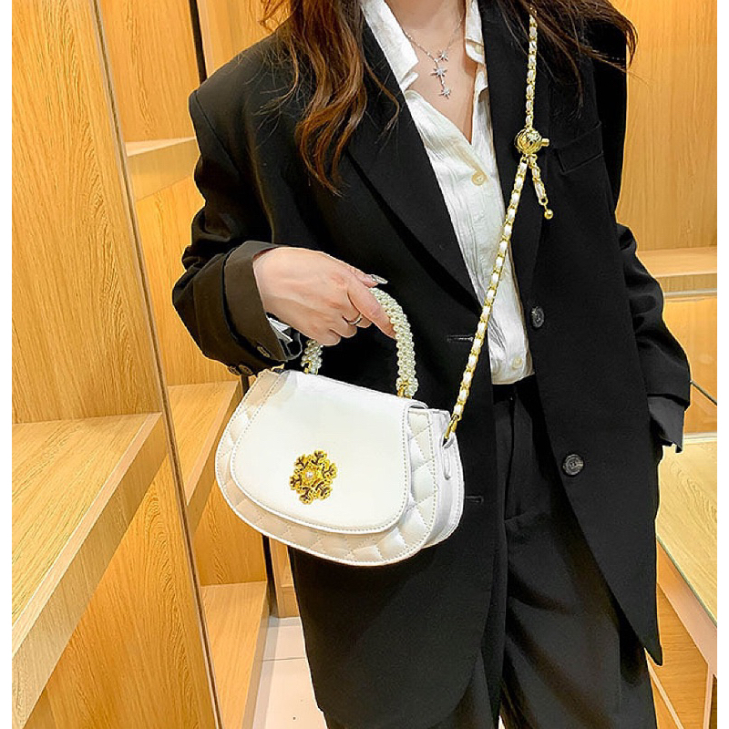 Túi xách nữ họa tiết bông tuyết đeo chéo đeo vai hàng QCCC