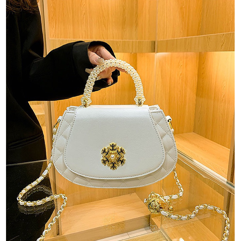 Túi xách nữ họa tiết bông tuyết đeo chéo đeo vai hàng QCCC