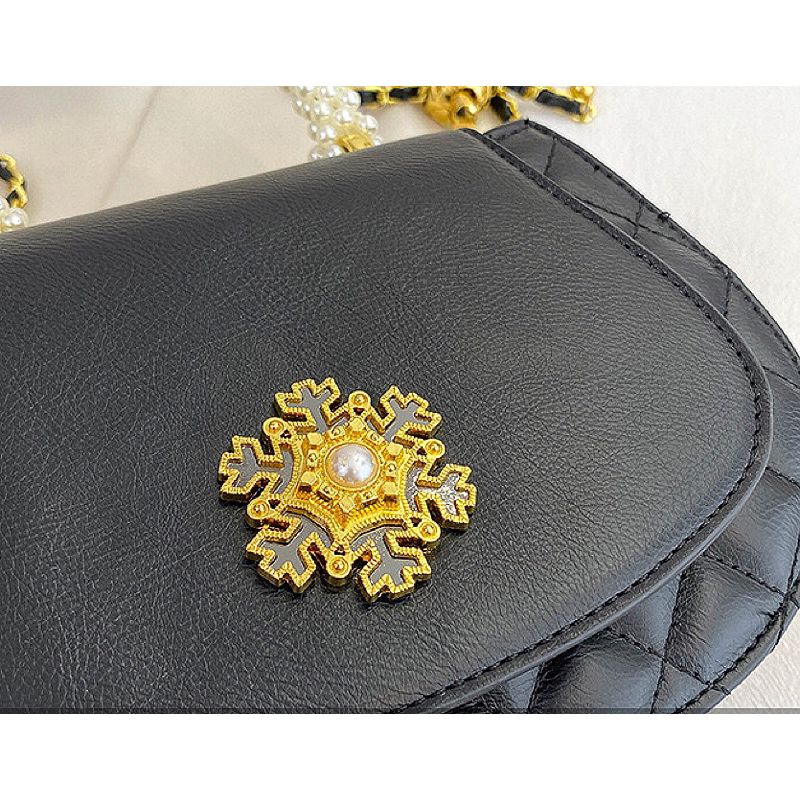 Túi xách nữ họa tiết bông tuyết đeo chéo đeo vai hàng QCCC