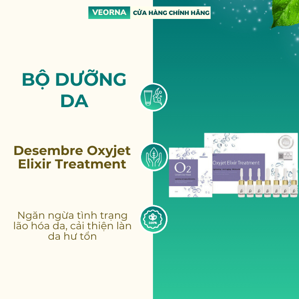 Bộ Dưỡng Da Desembre Oxyjet Elixir Treatment