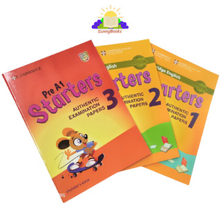 Sách - tiếng anh cambridge english starters 1, 2, 3