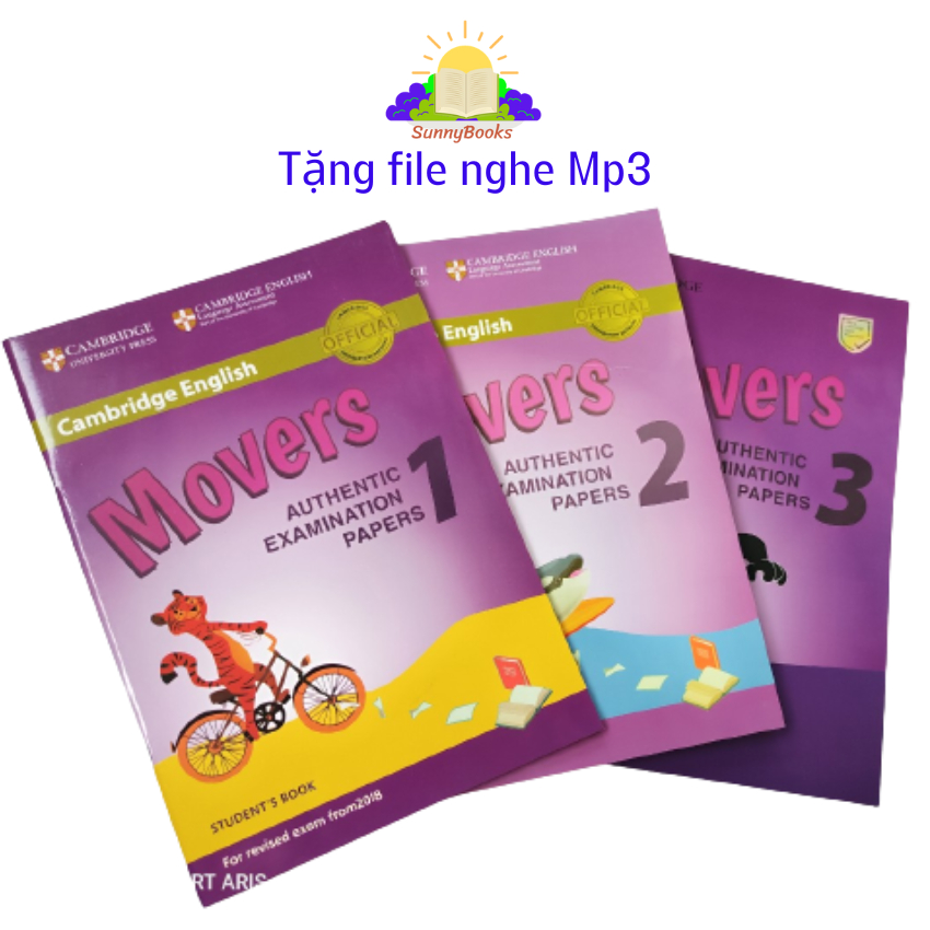 SÁCH - Cambridge English Movers 1, 2, 3 | BigBuy360 - bigbuy360.vn