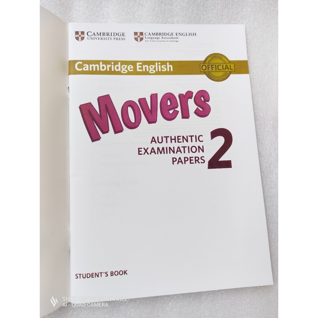 SÁCH - Cambridge English Movers 1, 2, 3 | BigBuy360 - bigbuy360.vn
