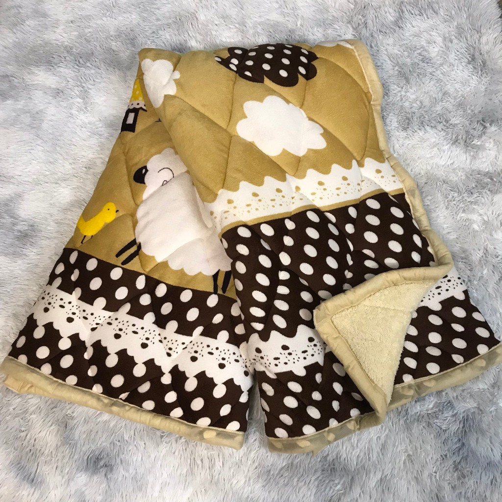 Chăn Lông Cừu Đại Hàn, Chăn Loại 1 Dày Nhất Thị Trường Siêu Ấm.