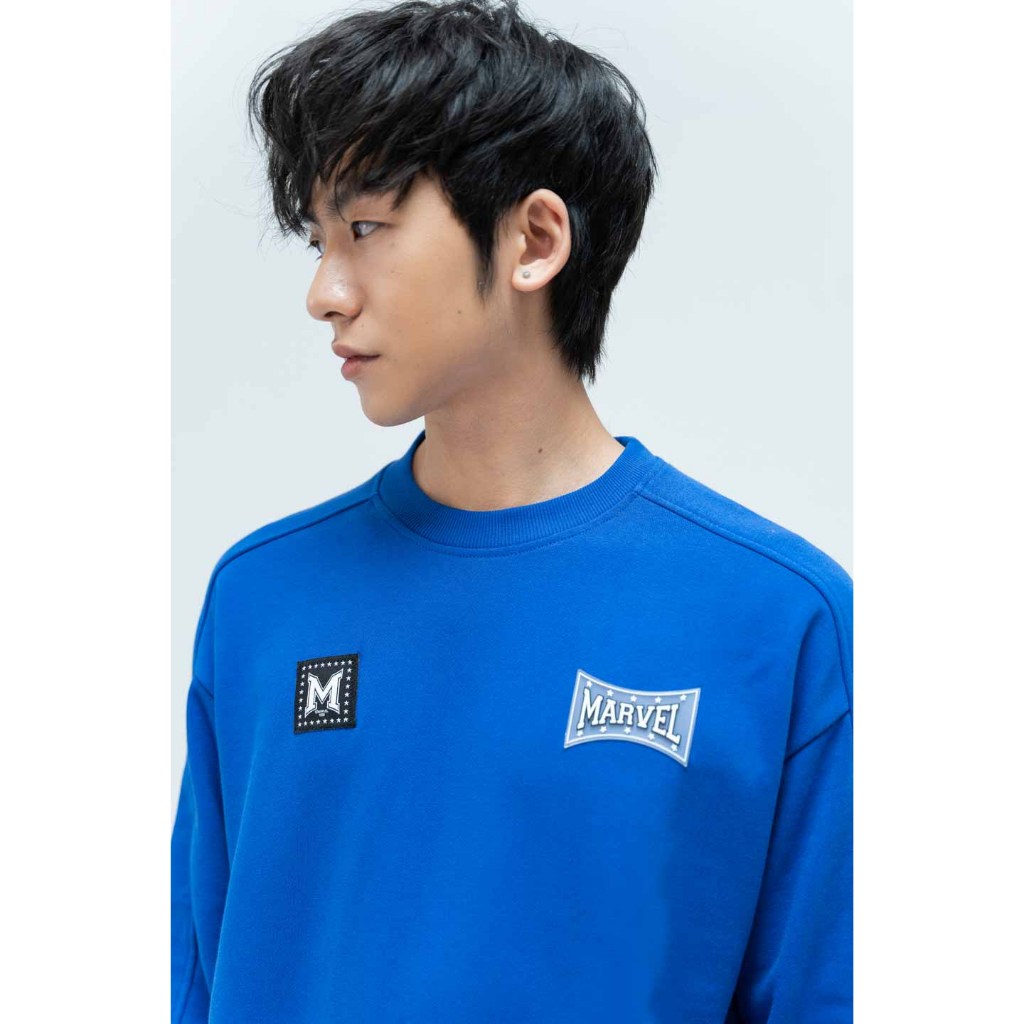 Áo Chất Nỉ Không Mũ Boo Oversized Marvel Comics Boozilla