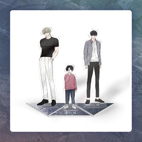Mô hình Standee Đêm bên bờ biển Low Tide in Twilight Acrylic Stand Manhwa BL Phụ kiện trang trí để bàn