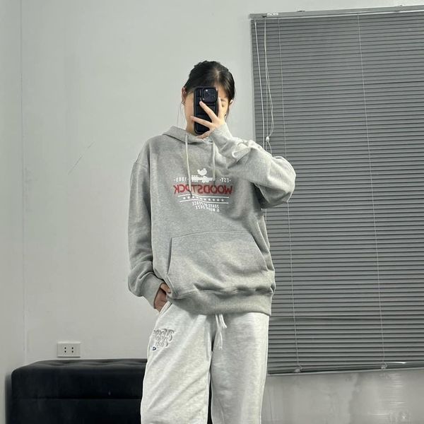 Áo nỉ hoodie nam nữ Wood Stock