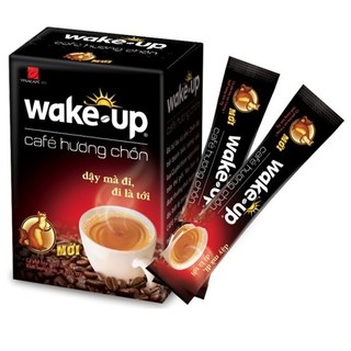 Cà phê wake-up hương chồn hộp 18 gói x17g mẫu mới