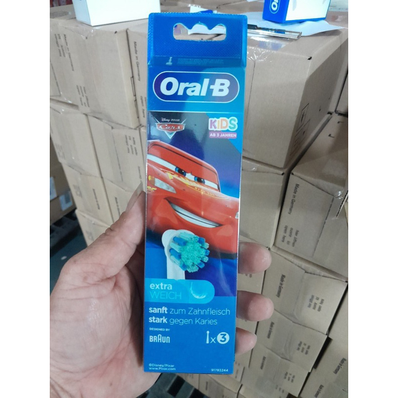 Set đầu bàn chải điện cho bé oral B đức , úc