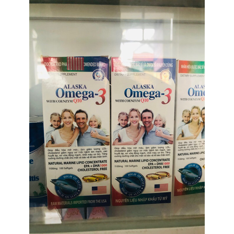 OMEGA3- alaska hộp 100viên