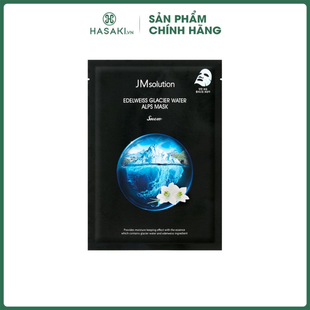 Mặt Nạ JMsolution Glacier Water Mask Hasaki Sản Phẩm Chính Hãng