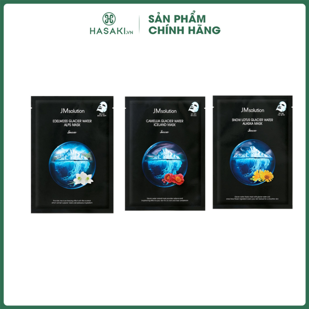 Mặt Nạ JMsolution Glacier Water Mask Hasaki Sản Phẩm Chính Hãng