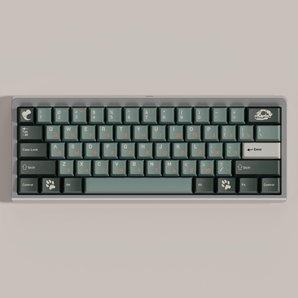 Bộ nút bàn phím cơ | Keycap Walker Cherry Silent Forest