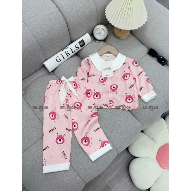 8-27kg lụa xước cho bé gái