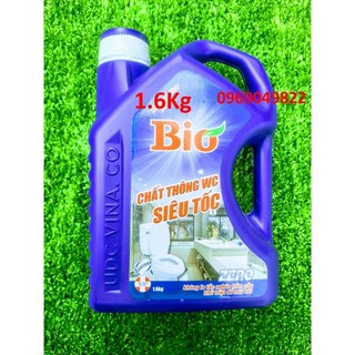 Nước thông cầu bio chai tím 1,6kg nhanh siêu tốc