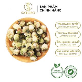Trà hoa sen tuyết giúp đẹp da, điều hòa kinh nguyệt satoso gói 100g
