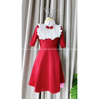 Đầm đỏ  xèo size từ 45-50kg