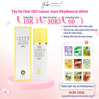 Tẩy da chết GEO Lemon Juice Rhythmical Peeling Gel Hàn Quốc 160ml chính hãng - YUBI SHOP