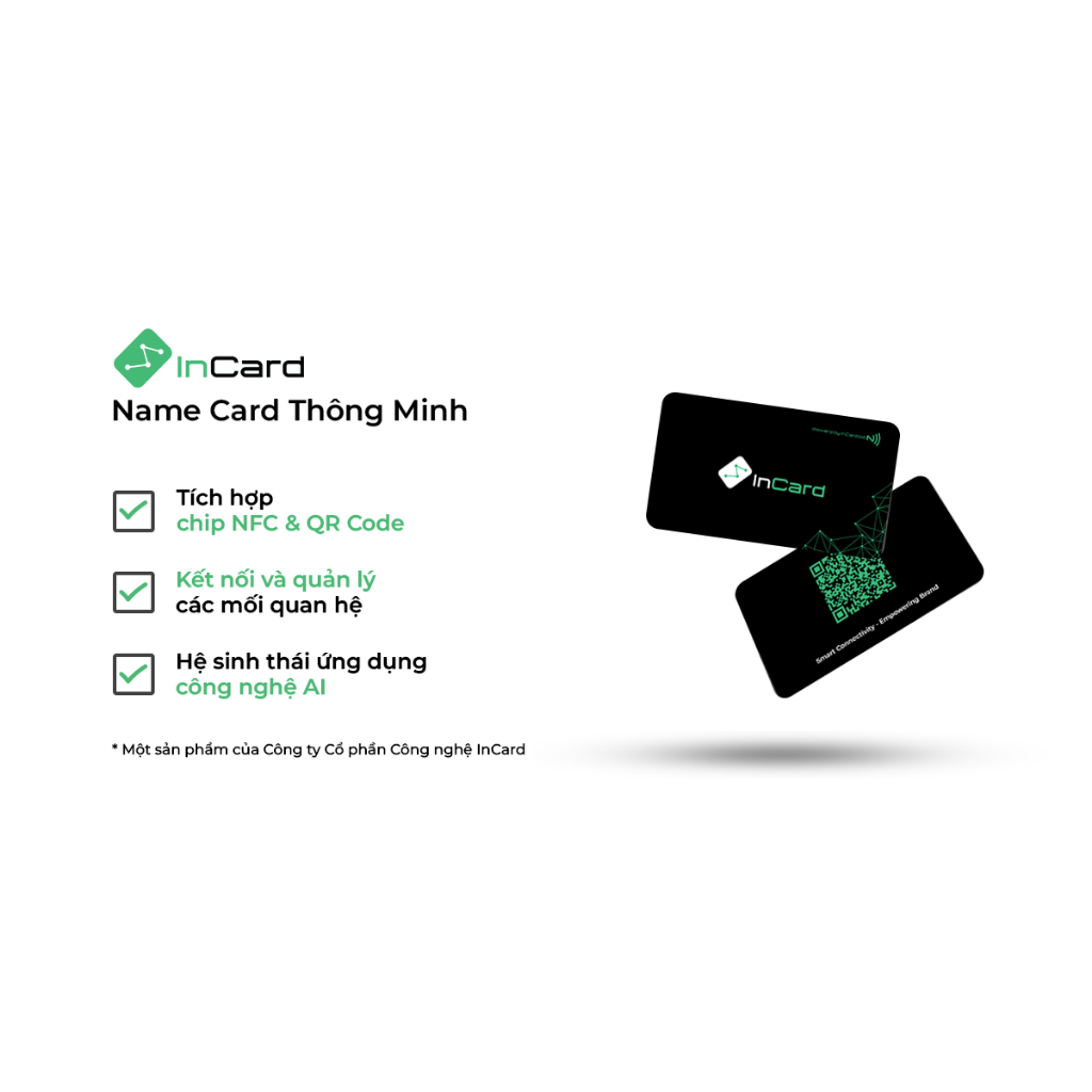 InCard - Thẻ cá nhân thông minh - Thẻ VIP  Bản Mặc định