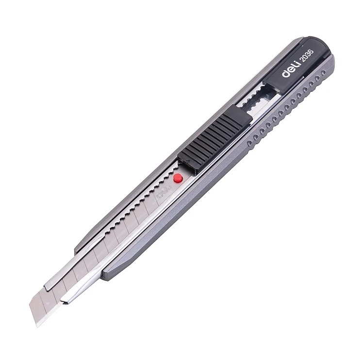 Dao gọt bút chì DELI thân thép loại tốt (45 độ)