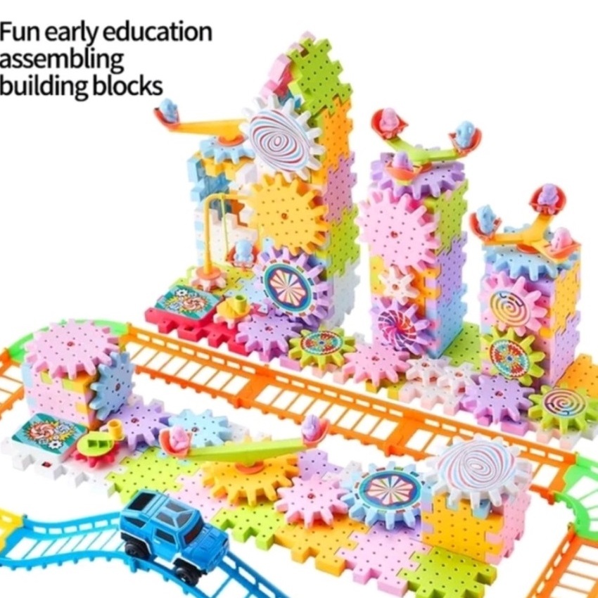 Đồ chơi Lego Lắp Ráp Mô Hình Bánh Răng Chuyển Động Thông Minh - Thingkids