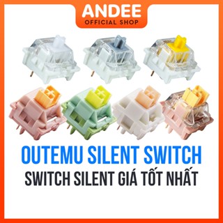 Outemu Silent Switch bán lẻ công tắc phím cơ im lặng giá rẻ 3 pin 5 pin có lube sẵn