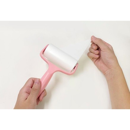 Cây lăn bụi quần áo, chăn màn, lông chó mèo - sử dụng lõi giấy dạng xé từng lớp