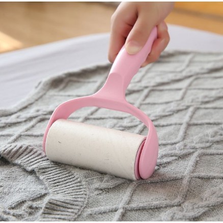 Cây lăn bụi quần áo, chăn màn, lông chó mèo - sử dụng lõi giấy dạng xé từng lớp