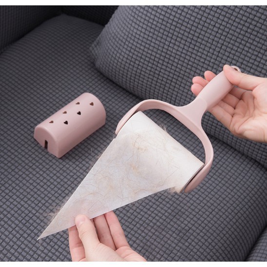 Cây lăn bụi quần áo, chăn màn, lông chó mèo - sử dụng lõi giấy dạng xé từng lớp