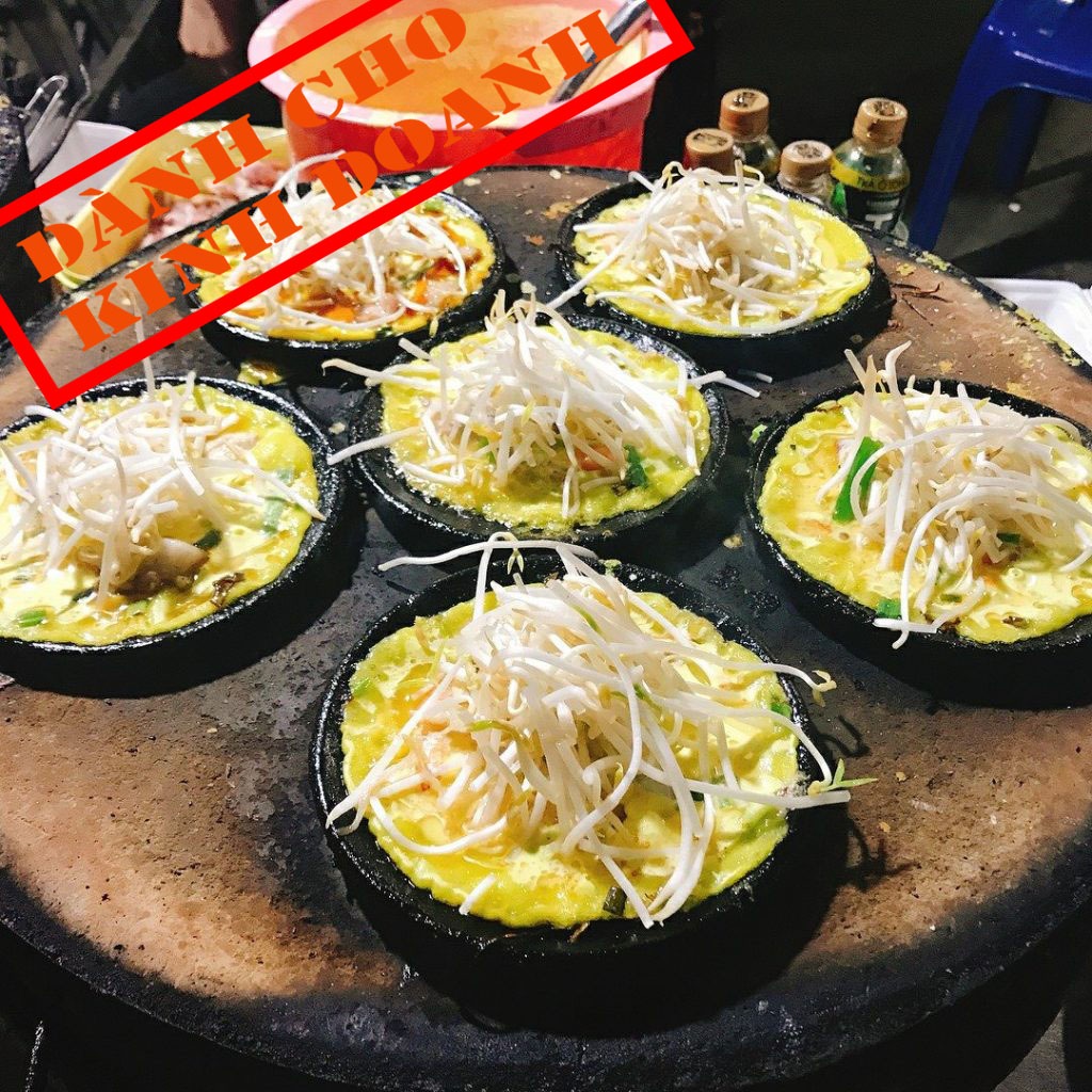 Khuôn bánh xèo 3 chén đất