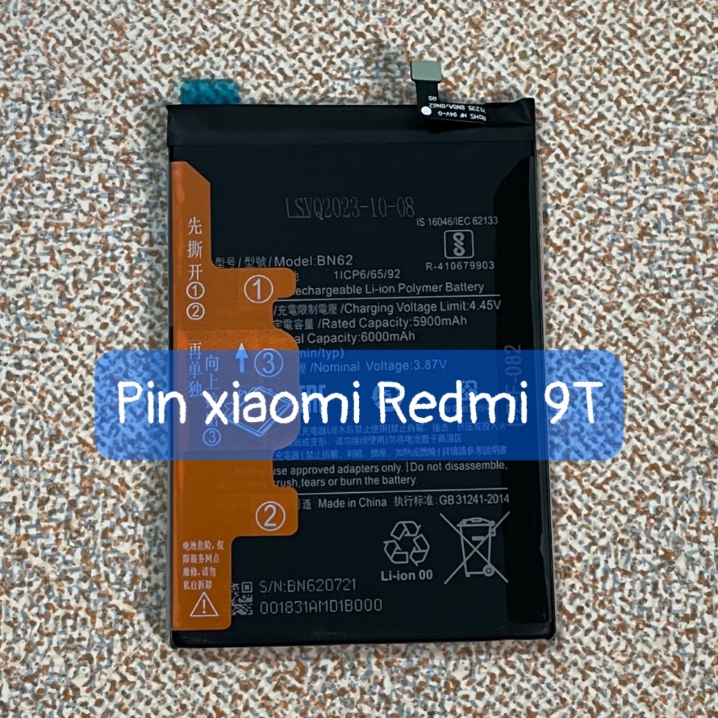 Pin xiaomi Redmi 9T / Poco M3 mã BN62