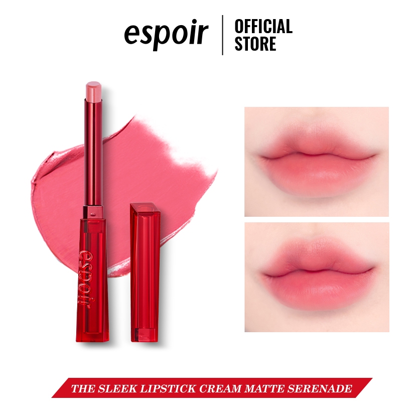 [BEST] Son Espoir Serenade Couture Lip Tint Blur Velvet & The Sleek Lipstick Cream Matte