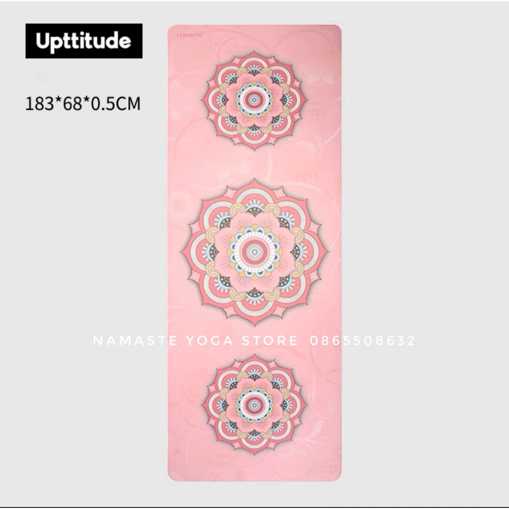 THẢM YOGA PU HÌNH IN UPTTITUDE