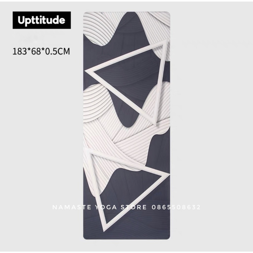 THẢM YOGA PU HÌNH IN UPTTITUDE