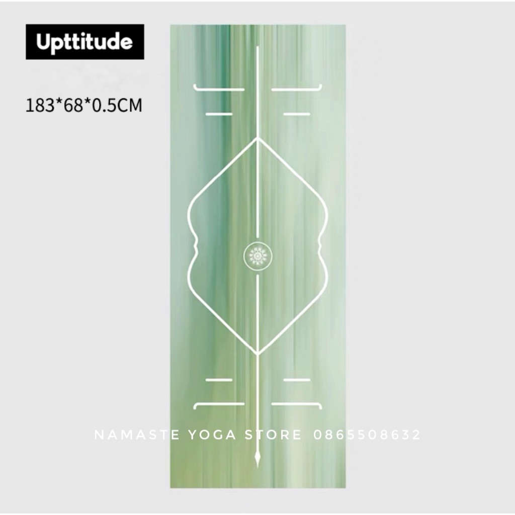 THẢM YOGA PU HÌNH IN UPTTITUDE