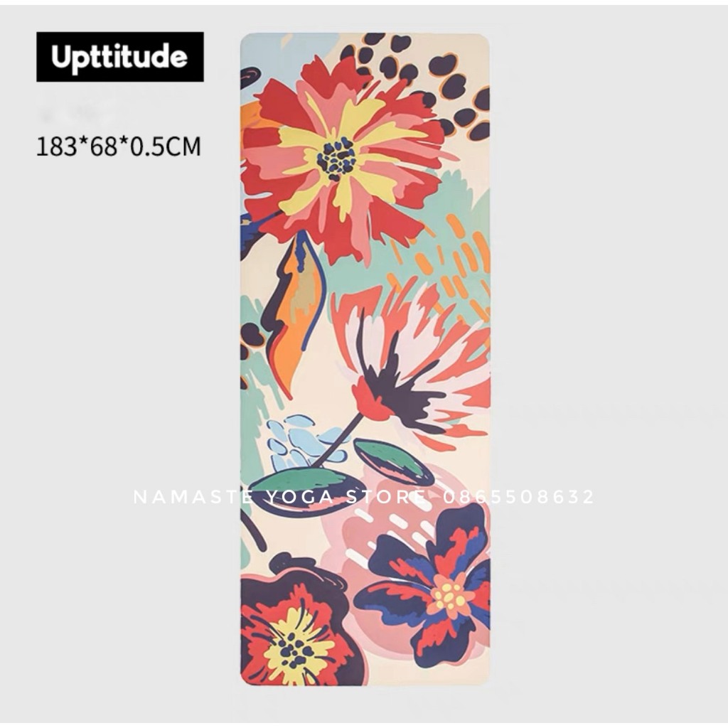 THẢM YOGA PU HÌNH IN UPTTITUDE