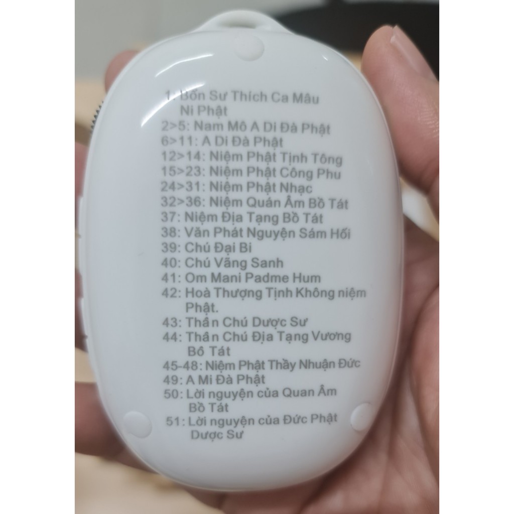 Máy Niệm Phật Lá Bồ Đề 51 Bài