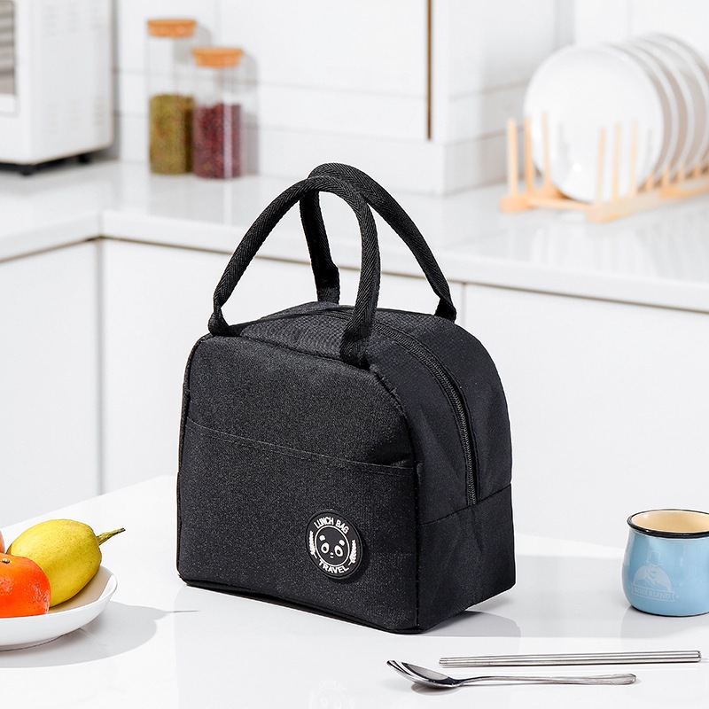 Túi Đựng Hộp Cơm Giữ Nhiệt 5 Màu SMARTCHOICE Logo Hình Gấu Cao Cấp SCG-PK072