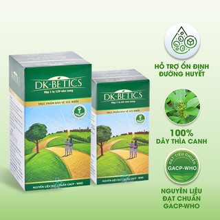 Viên uống hỗ trợ giảm và ổn định đường huyết DK Pharma DK Betics 60 viên